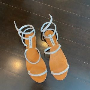 #1176 Steve Madden Sandals with Rhinestones